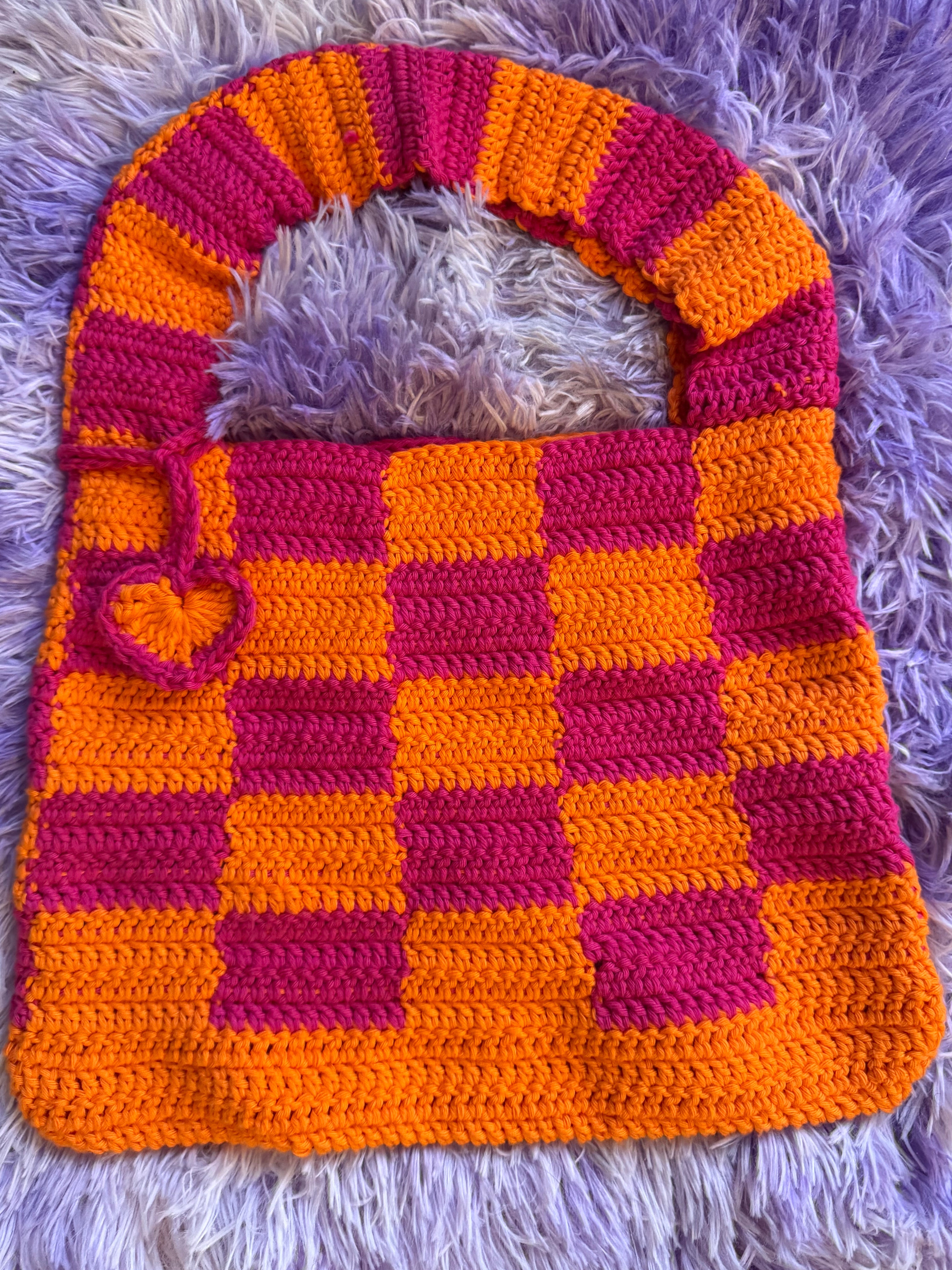 Check It Out! Crochet Bag