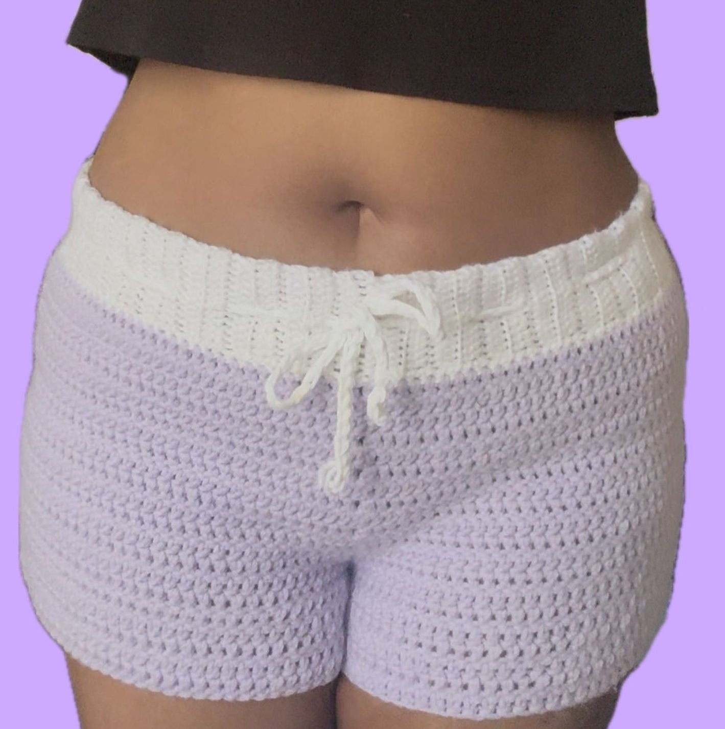 Lovey Dovey Lavender Shorts