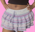 Pastel Princess Layered Mini Skirt