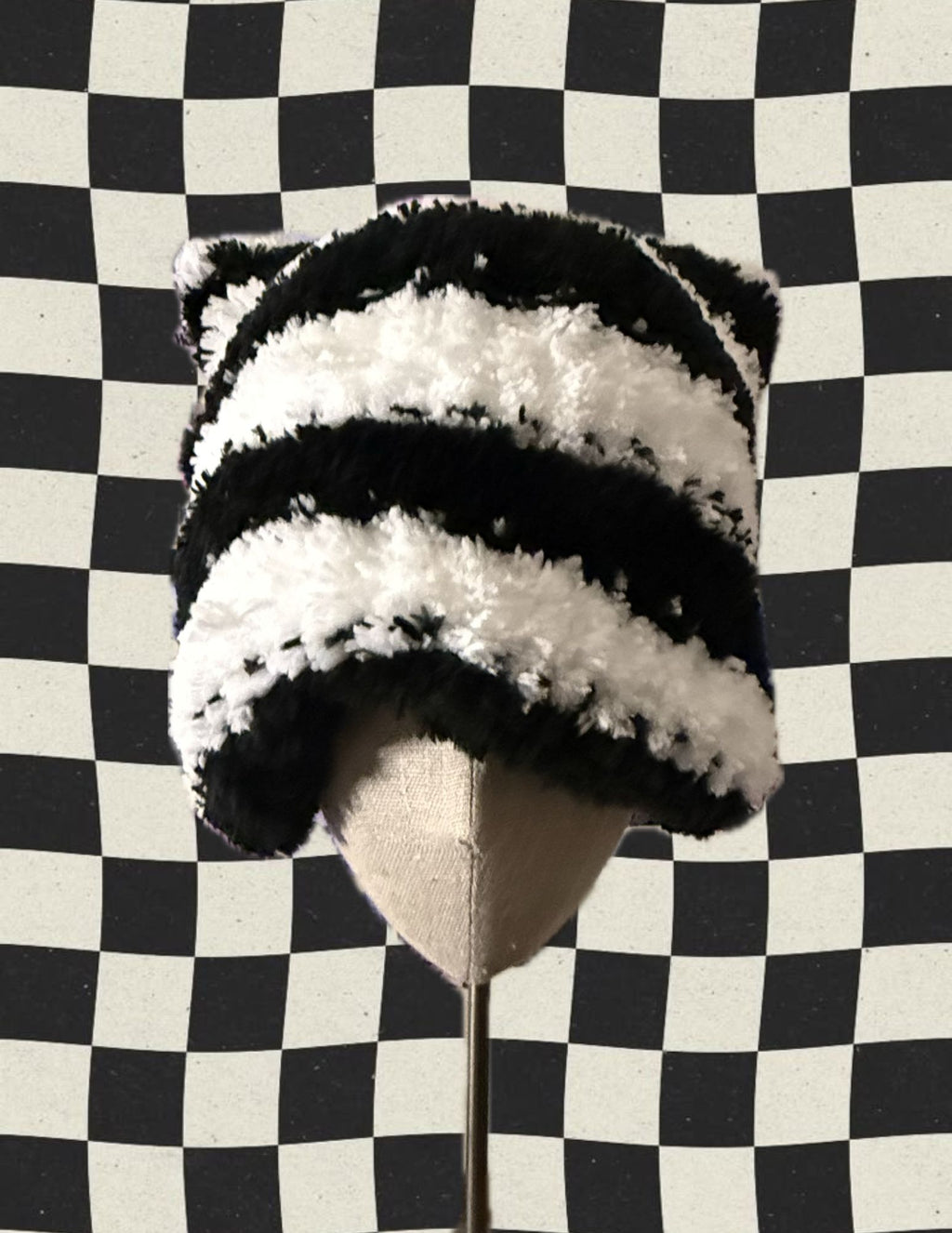 Oh So Fluffy Square Beanie